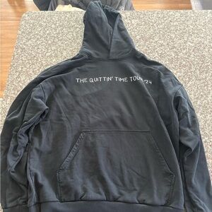 Black 'The Quittin' Time Tour '24' Hoodie